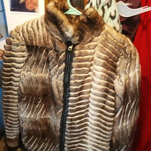 Stephen Burrows for Robert Sidney  Fur Coat